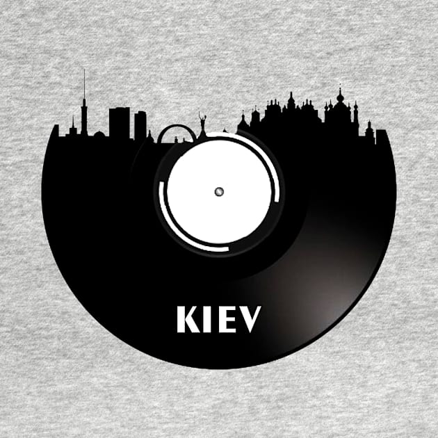 Kiev - Ukraine Vinyl by Ferrazi